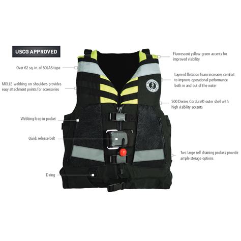 MUSTANG MRV150 UNIVERSAL SWIFT WATER RESCUE VEST Durasafe Shop