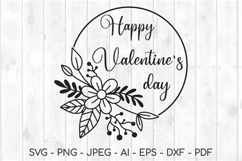 Happy Valentines Day Valentine Svg Graphic By Dreanartdesign · Creative Fabrica