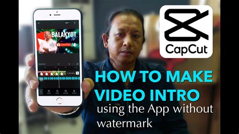 HOW TO MAKE A VIDEO INTRO For YouTube Channel Using The CUPCUT App