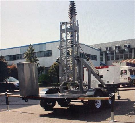 China Customized Portable Moveable Telescopic Communication Tower Manufacturers and Suppliers ...