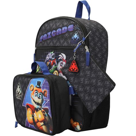 Five Nights At Freddy S Backpack 5 Piece Set