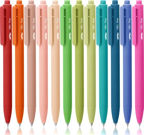 Amazon Mr Pen Retractable Gel Pens Pack Bright Color Ink