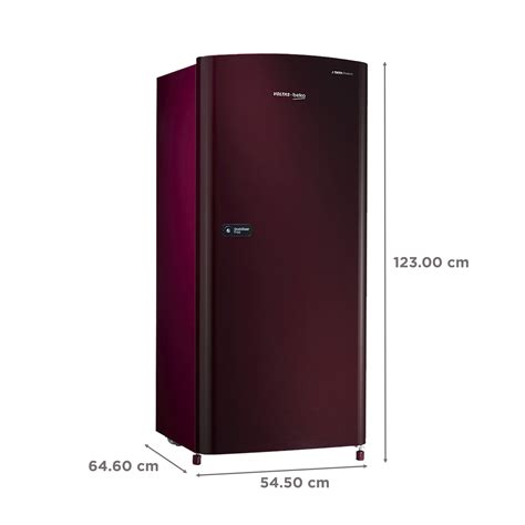 Buy Voltas Beko 250 Litres 1 Star Direct Cool Single Door Refrigerator