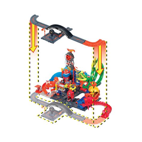 Комплект за игра кола с писта Hot Wheels City Expansion Track HDN Toyzz Shop