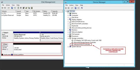 Lsi Logic Sas Scsi Controllerdan Vmware Paravirtual Scsi Controllera