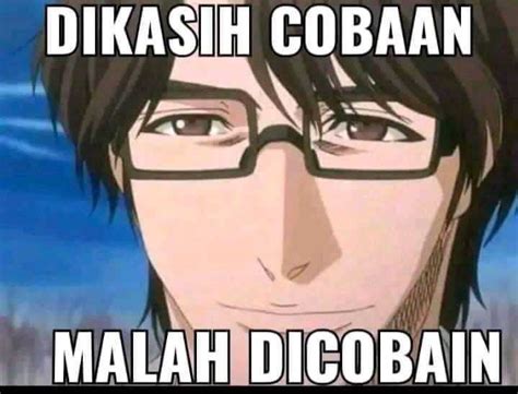 Meme Kocak Sosuke Aizen Dari Bleach Satirnya Gak Ada Lawan