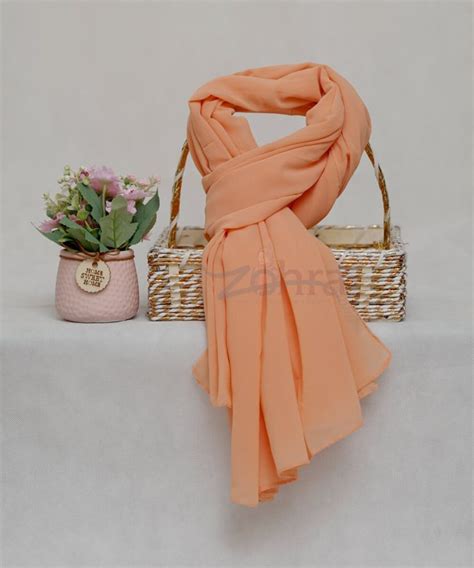 Orange Salmon Niqab Set Zohra