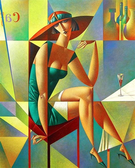 Georgy Kurasov Cubist Painter Tutt Art