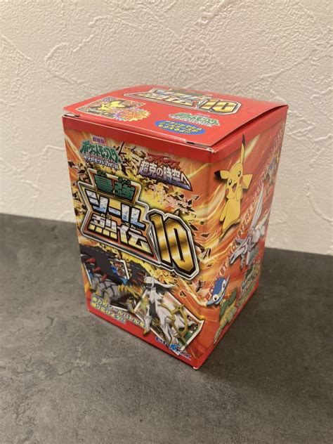 【未使用】【未開封box】最強シール烈伝ポケモンシールポケットモンスター最強シール列伝アマダカードダスバトルカードの落札情報詳細 ヤフオク