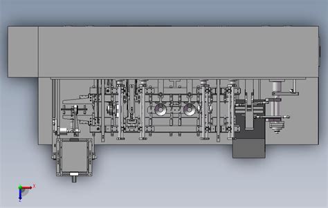 给袋水平式自动包装机sw12solidworks 2012模型图纸下载 懒石网