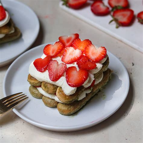 Strawberry Matcha Tiramisu - California Strawberry Commission
