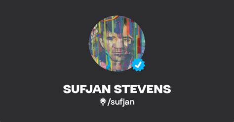 SUFJAN STEVENS Linktree