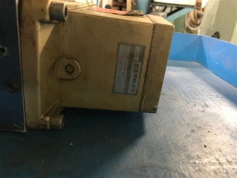 ROSS SERPAR TYPE 3573A6162 PNEUMATIC SAFETY SOLENOID VALVE Steel