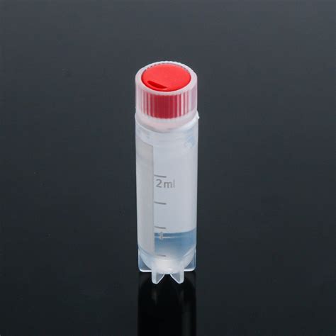 Conical PP Test Sample Vials Ultralow Temperature Disposable Plastic