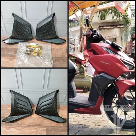 Jual Cover Body Samping Vario Carbon Nemo Tutup Bodi Depan