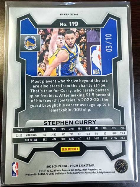 Panini Prizm Stephen Curry Shimmer