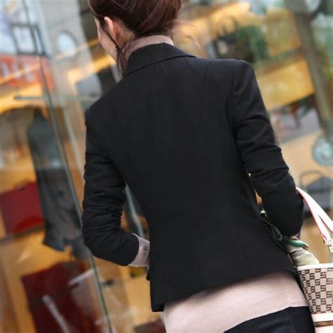 Korean Style Lady Office Blazer Women S Fashion Coats Jackets And