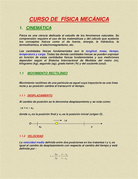 PDF CURSO DE FÍSICA MECÁNICA sica mecánica pdf PDF fileCURSO DE