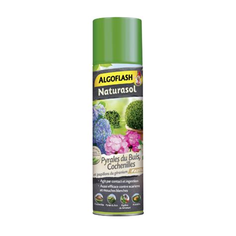 COCHENILLES PAPILLONS DU GERANIUM PYRALE DU BUIS AEROSOL NATURASOL