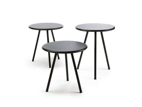 Round Metal Garden Side Table DESIREE Coffee Table By Vermobil