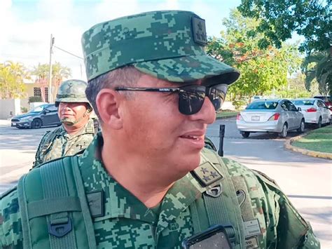 Jefe Militar Asegura Que Incidencia Delictiva Es Menor En Chetumal