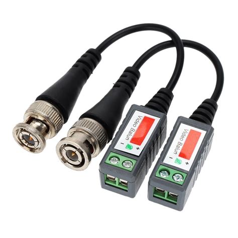 Video Balun Pasivo HD Esencial para Cámaras de Seguridad 7Tech