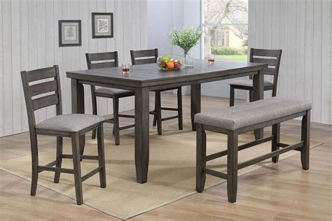 Bardstown Grey Counter Height Set Dining Room Sets