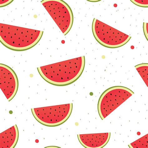 Watermelon vector seamless pattern 6788590 Vector Art at Vecteezy