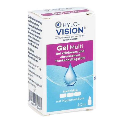 Hylo vision Gel multi Augentropfen 10 ml günstig bei apo