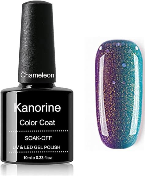 Kanorine Temperature Color Changing Gel Nail Polish UV LED Soak Off Gel