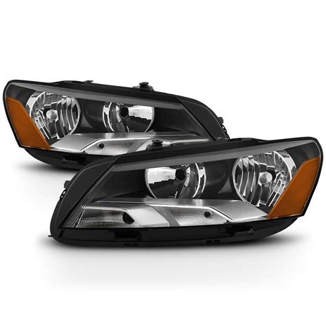 Vipmotoz Chrome Housing Oe Style Headlight Headlamp Assembly For 2012 2015 Vw Passat