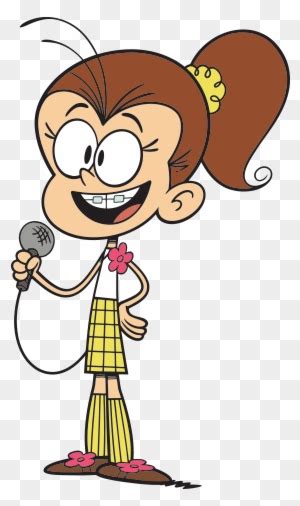 Luan Loud The Loud House Loud House Tlh Vectors Luan Loud Vector Full Size Png Clipart