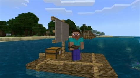 Download Raft Mod for Minecraft PE: fascinating journeys