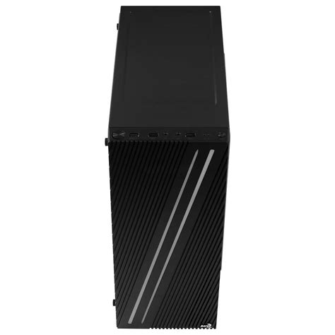 Gabinete Aerocool Streak Rgb Negro Ventana Lateral Atx Usb