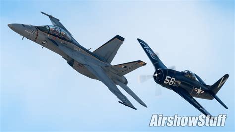 F Super Hornet Demo And F F Bearcat Legacy Flight Central Coast