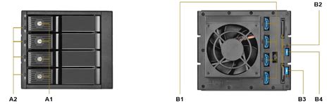 Buy Silverstone 3x 5 25in To 4x 3 5in Hot Swap Drive Bay SST FS304B 12G PC Case Gear Australia