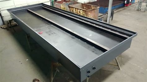 Custom Steel And Metal Drip Pans Fabrication Pierce Steel Fabricators