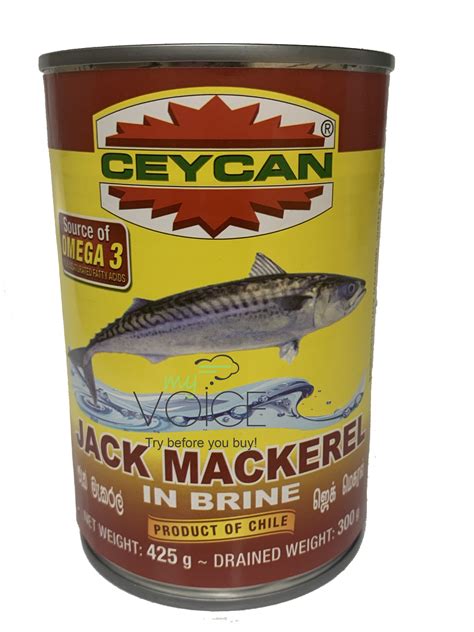 Jack Mackerel 425g Myvoicestore