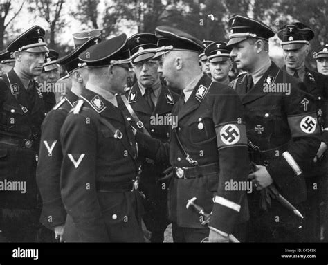 Heinrich Himmler And Karl Wolff Immagini E Fotografie Stock Ad Alta