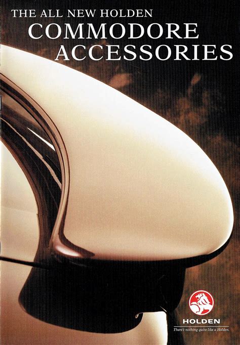 1997 Holden VT Commodore Accessories Brochure