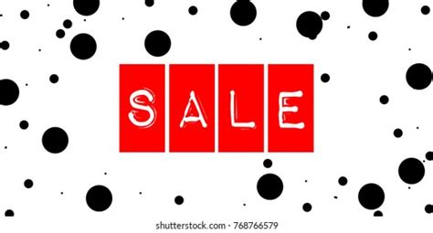 Red Word Sale On Black White Stock Illustration 768766579 Shutterstock