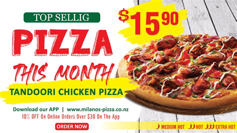 Deals Milanos Pizza