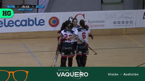 Highlights Telecable HC 7 0 CP Las Rozas Ok Liga Fem 21 22 J2 YouTube