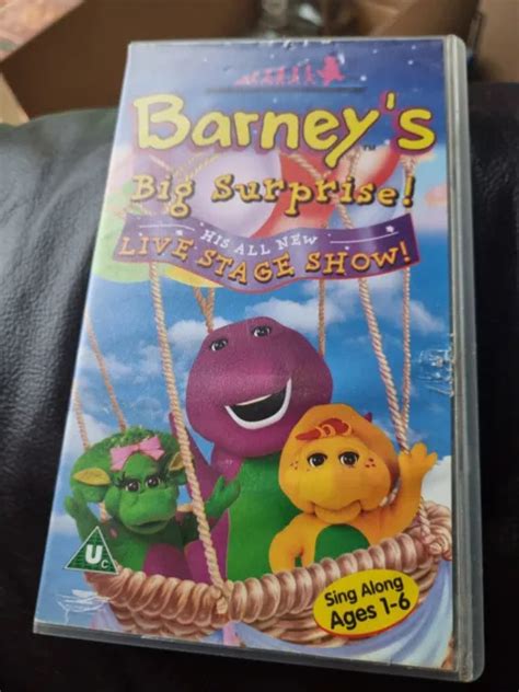 BARNEY'S BIG SURPRISE (VHS/S, 2001) £4.99 - PicClick UK