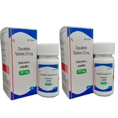 Blood Cancer Dasashil 20mg Tablets Dasatinib 20mg Tablets Shilpa