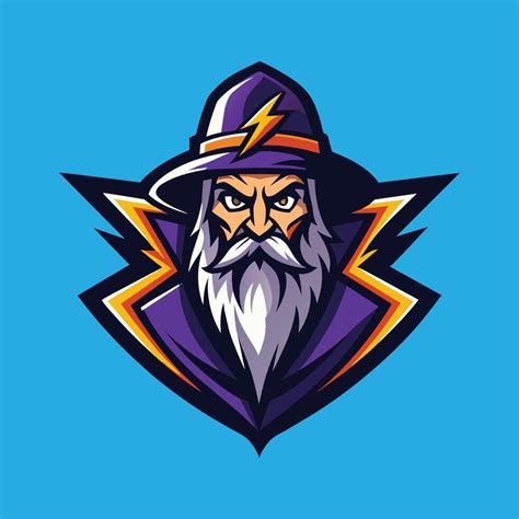 Wizard Mascot Logo Design Wizard illustration 45385177 Vector Art at ...