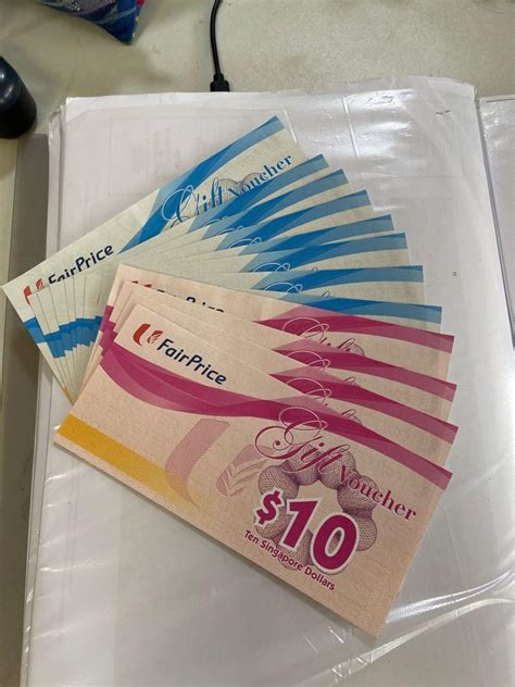 Fairprice NTUC Voucher Tickets Vouchers Vouchers On Carousell