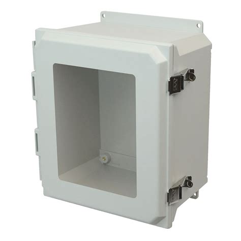 18x16x10 Fiberglass Enclosure AMU1860LWF Allied Moulded Products