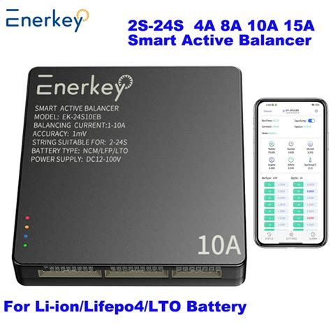 Enerkey 4A 8A 10A 15A Smart Active Balancer 3S 4S 5S 6S 8S 14S 16S 20S