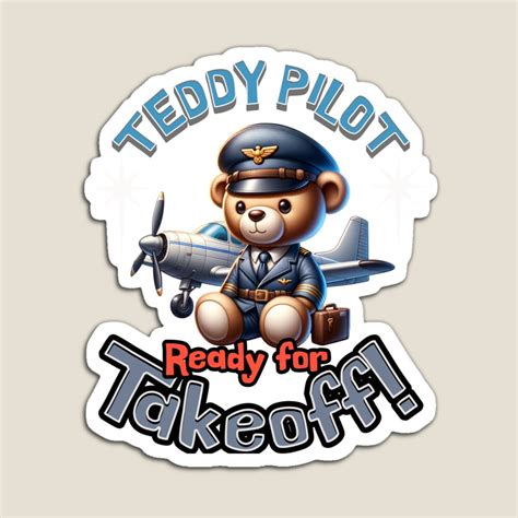 Kira Teddy Pilot Sticker Hot Trending Vinyl Stickers Walmart